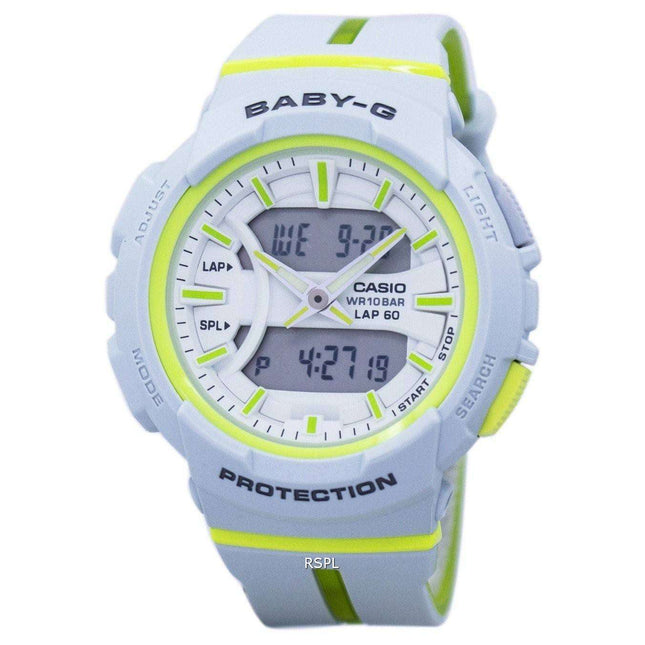 Casio Baby-G Shock Resistant Dual Time Analog Digital BGA-240L-7A Women's Watch