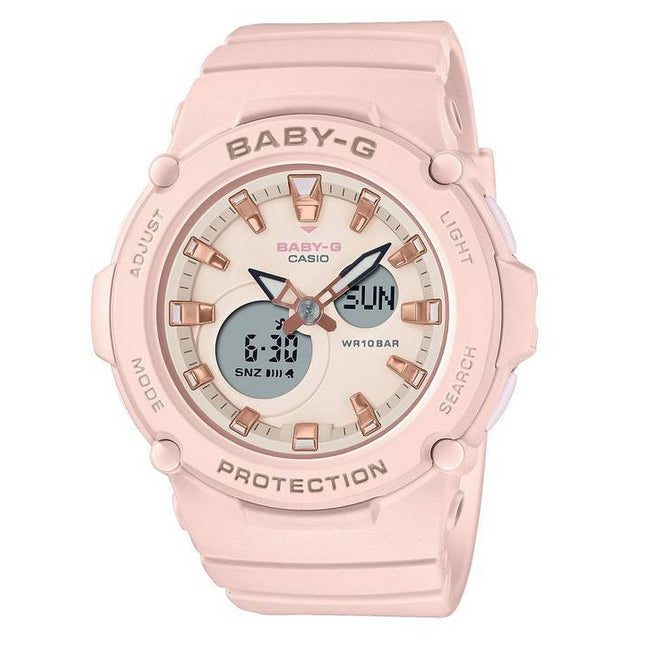Casio Baby-G Misty Pink Analog Digital Quartz BGA-275-4A BGA275-4 100M Womens Watch