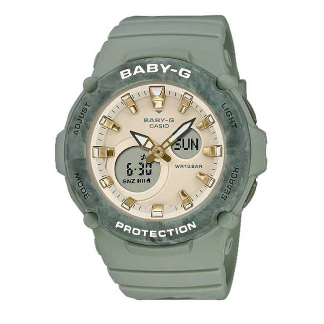 Casio Baby-G Analog Digital Resin Quartz BGA-275M-3A BGA275M-3 100M Womens Watch