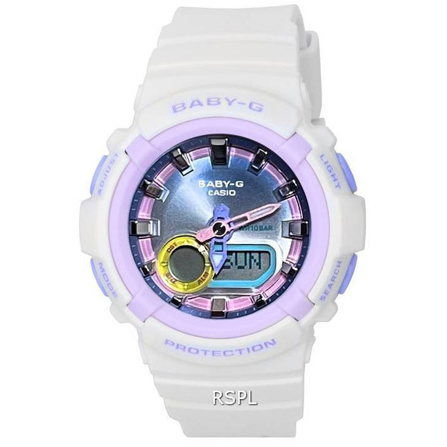 Casio Baby-G Analog Digital Multicolor Dial Quartz BGA-280PM-7A BGA280PM-7 100M Womens Watch