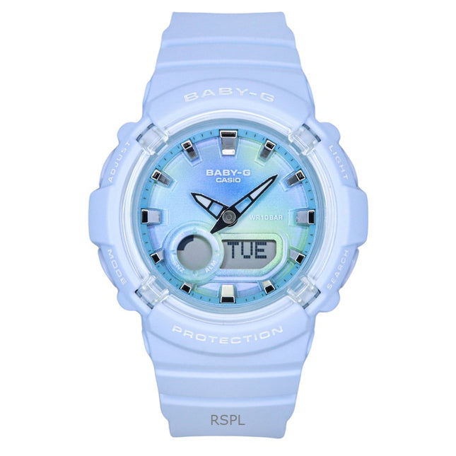 Casio Baby-G Analog Digital Resin Strap Blue Dial Quartz BGA-280TD-2A 100M Women's Watch