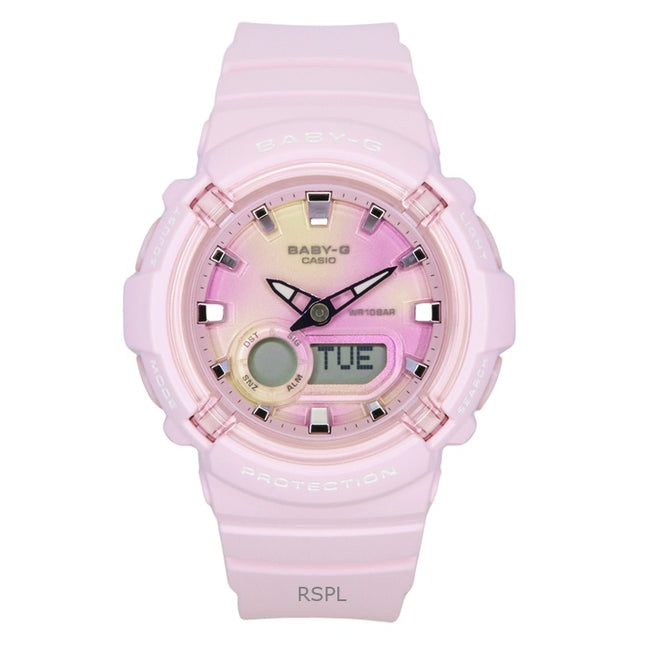 Casio Baby-G Analog Digital Resin Strap Multicolor Dial Quartz BGA-280TD-4A 100M Women's Watch
