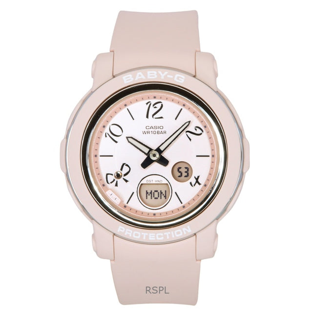 Casio Baby-G Analog Digital Resin Strap Pink Dial Quartz BGA-290RA-4A 100M Women's Watch