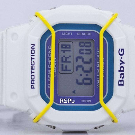 Casio Baby-G Digital Alarm Chrono World Time BGD-501-7B Womens Watch
