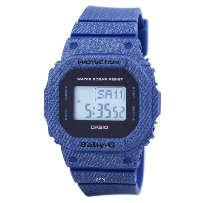 Casio Baby-G Denim'd Alarm Digital 200M BGD-560DE-2 Women's Watch