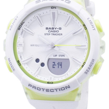 Casio Baby-G BGS-100-7A2 BGS100-7A2 Step Tracker Analog Digital Women's Watch
