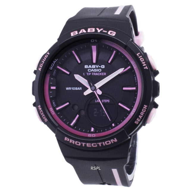 Casio Baby-G BGS-100RT-1A BGS100RT-1A Step Tracker Analog Digital Women's Watch
