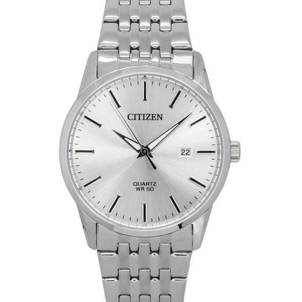 Citizen Stainless Steel Bracelet Silver Dial Quartz BI5000-87A Men's Watch
