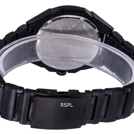 Citizen Minimalist Stainless Steel Black Dial Eco-Drive BJ6538-87E 100M Mens Watch