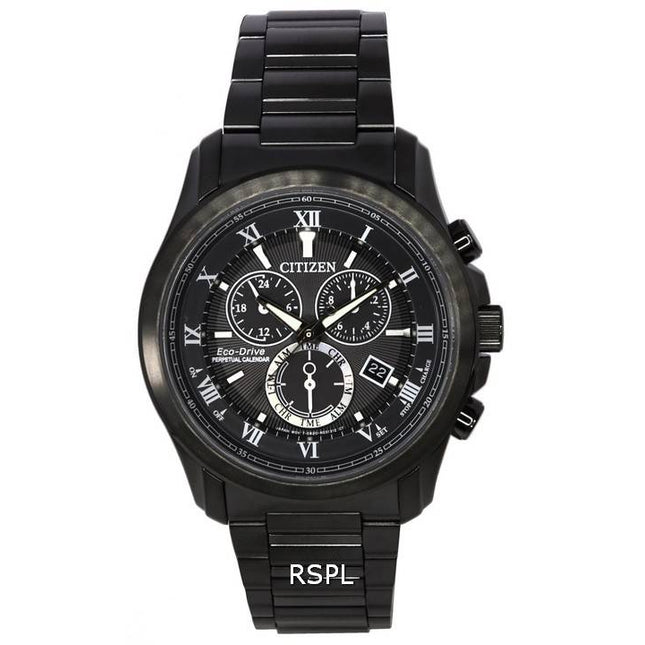 Citizen Eco-Drive Perpetual Calendar Chronograph Bl5547-89H 100M Men's Watch