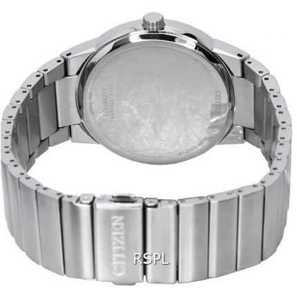 Citizen Axiom Stainless Steel Blue Dial Eco-Drive BM7580-51L Men's Watch