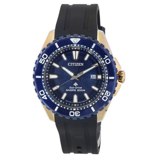 Citizen Promaster Marine Blue Dial Eco-Drive Diver's BN0196-01L 200M Men's Watch