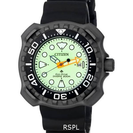 Citizen Promaster Marine Super Titanium Full Luminous Dial Eco-Drive Diver's BN0227-17X 200M Men's Watch