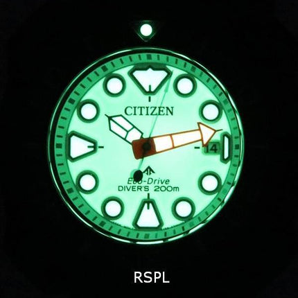 Citizen Promaster Marine Super Titanium Full Luminous Dial Eco-Drive Diver's BN0227-17X 200M Men's Watch