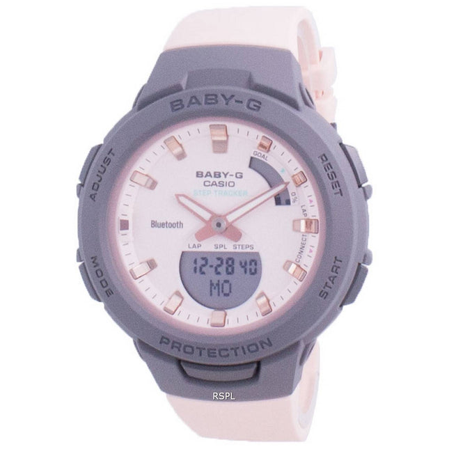 Casio Baby-G G-Squad Analog Digital BSA-B100MC-4A BSAB100MC-4 100M Womens Watch