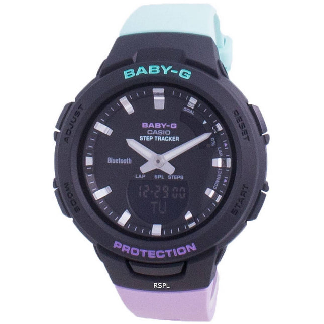 Casio Baby-G G-Squad BSA-B100MT-1A BSAB100MT-1 100M Womens Watch