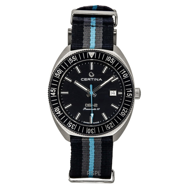 Certina DS-2 Sea Turtle Conservancy Special Edition Black Dial Automatic Diver's C024.607.48.051.10 200M Men's Watch