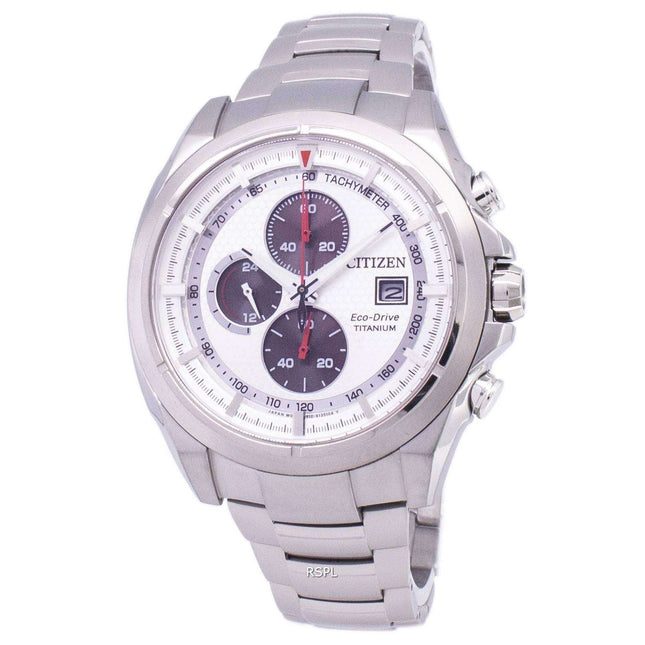 Citizen Eco-Drive Chronograph Tachymeter Power Reserve CA0550-52A Men's Watch
