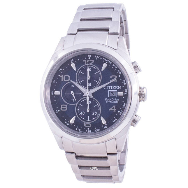 Citizen Eco-Drive Super Titanium Tachymeter CA0650-82L 100M Men's Watch