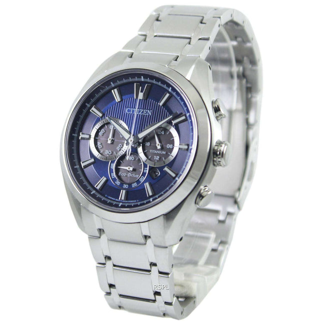 Citizen Eco-Drive Titanium Chronograph CA4010-58L Mens Watch