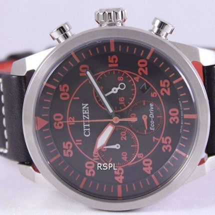 Citizen Eco-Drive Aviator Chronograph CA4210-08E Mens Watch