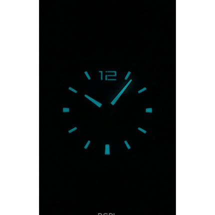 Citizen Eco-Drive Chronograph Leather Strap White Dial CA4640-09A 100M Men's Watch