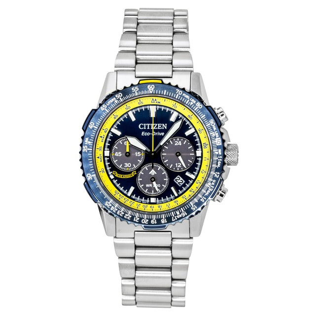 Citizen Promaster Navihawk Special Edition Chronograph Blue Dial Eco-Drive Diver's CA4667-53L 200M Men's Watch