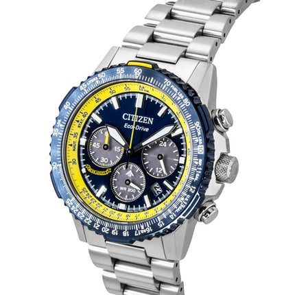 Citizen Promaster Navihawk Special Edition Chronograph Blue Dial Eco-Drive Diver's CA4667-53L 200M Men's Watch
