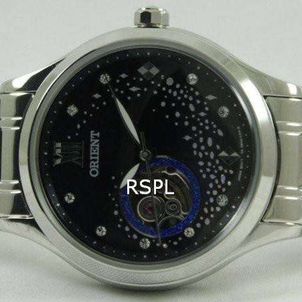 Orient Happy Stream Collection Blue Moon Open Heart DB0A007B Womens Watch