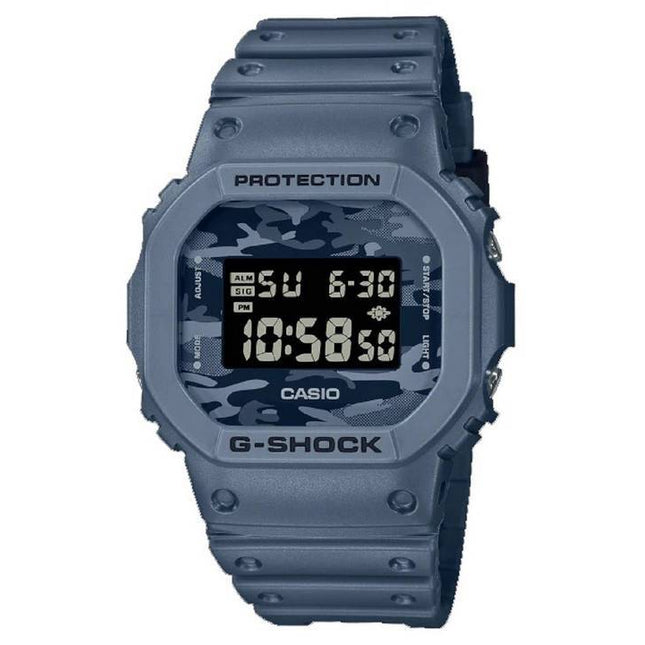 Casio G-Shock Blue Dial Resin Digital DW-5600CA-2 DW5600CA-2 200M Mens Watch