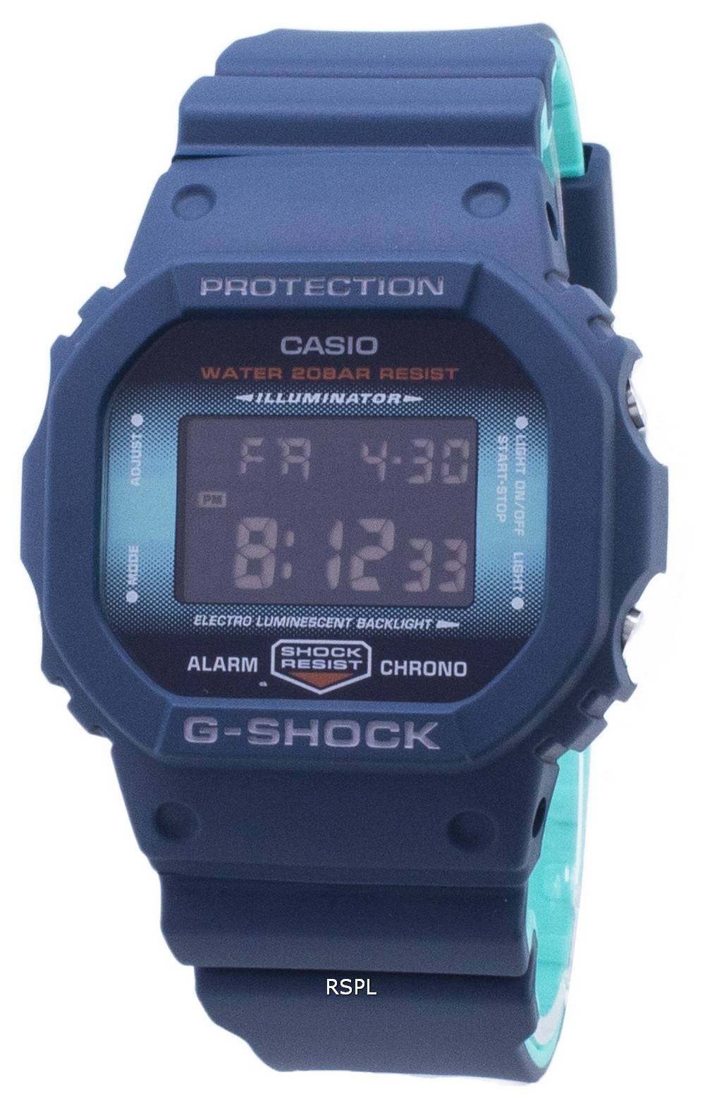 Ghock Dw Casio G-Shock DW-5600CC-2 DW5600CC-2 Digital 200M Men's Watch