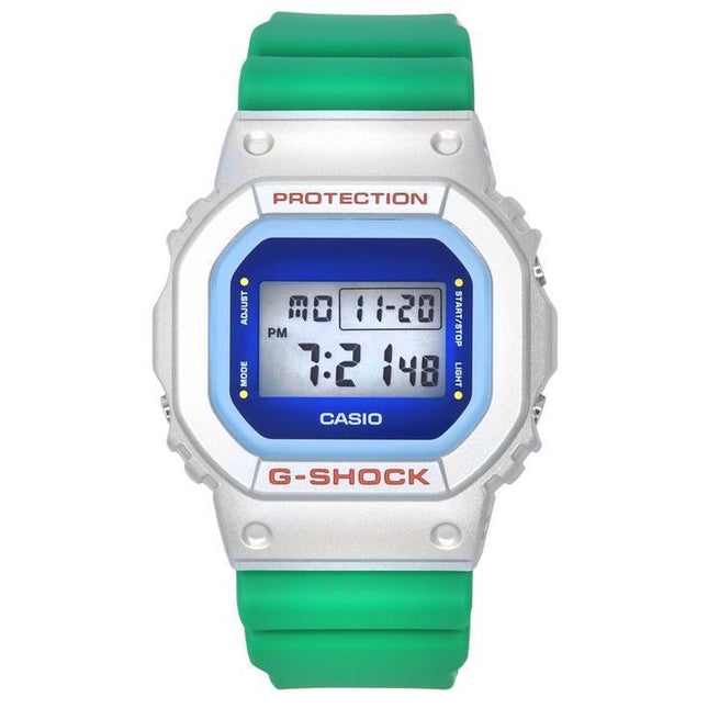 Casio G-Shock Euphoria Series Digital Green Resin Strap Quartz DW-5600EU-8A3 200M Men's Watch