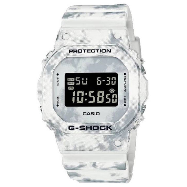 Casio G-Shock Digital Resin White Dial Quartz DW-5600GC-7 DW5600GC-7 200M Mens Watch