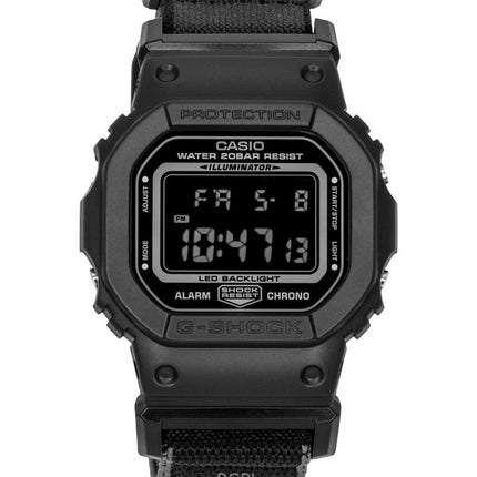 Casio G-Shock Textile Strap Digital Quartz DW-5600MNC-1 200M Men's Watch