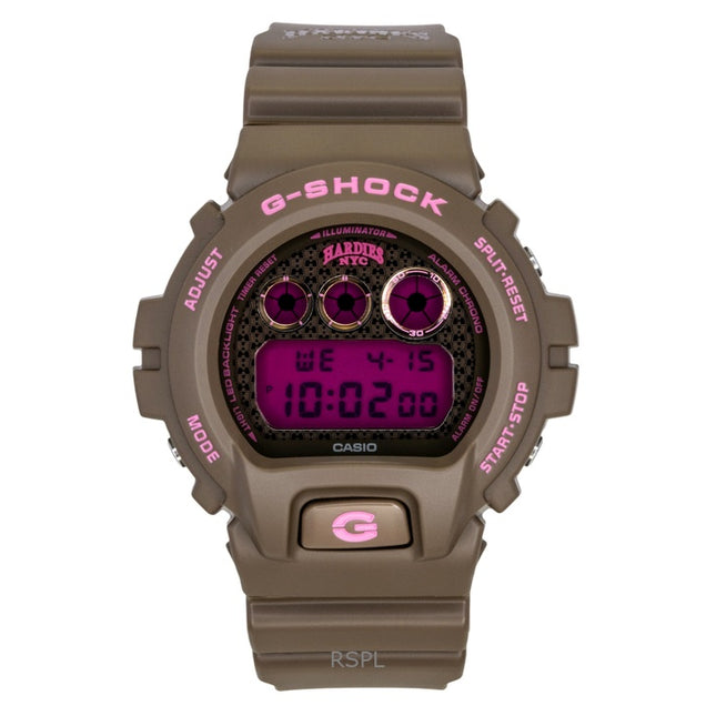 Casio G-Shock Digital Hardies NYC Resin Strap Quartz DW-6900HH-5 200M Unisex Watch