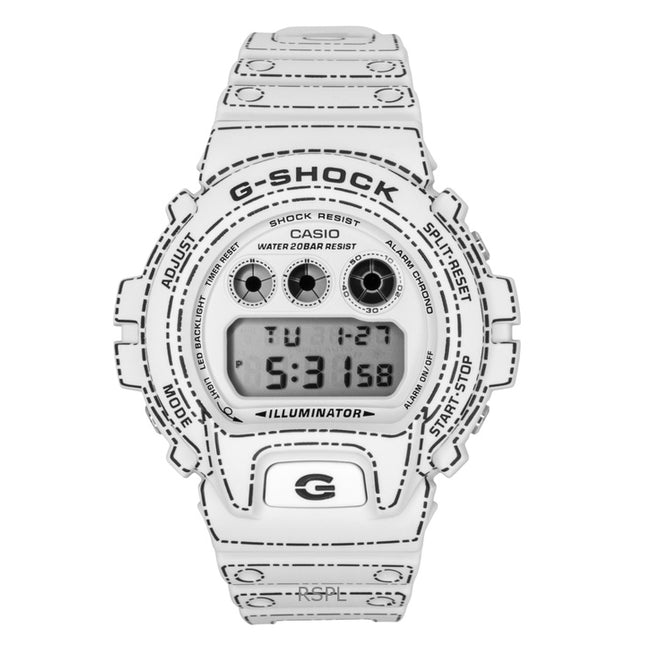 Casio G-Shock Digital Bio-Based Resin Strap Quartz DW-6900RGM-5 200M Men's Watch