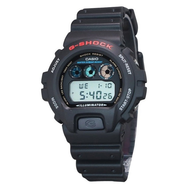 Casio G-Shock Digital Resin Strap Quartz DW-6900U-1 200M Men's Watch
