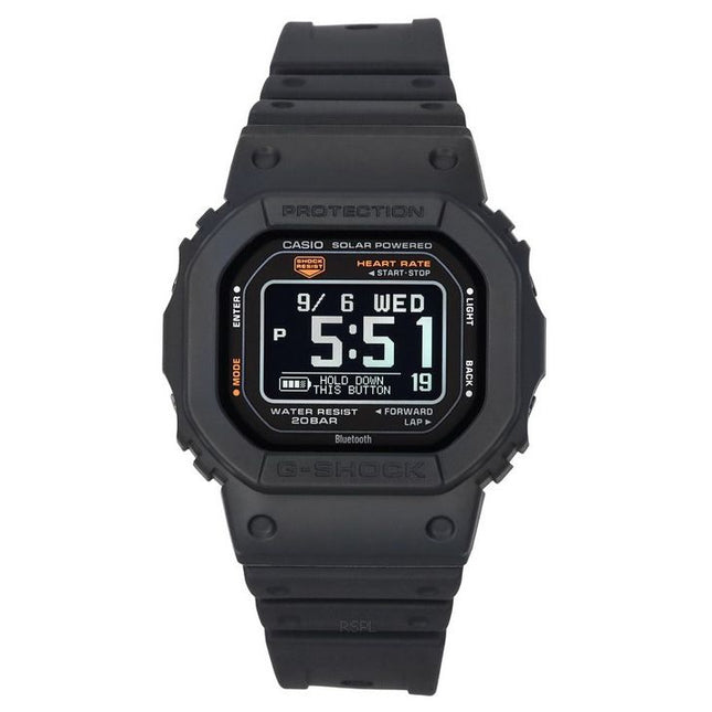 Casio G-Shock Move Mobile Link Digital Resin Strap Solar DW-H5600-1 200M Men's Watch