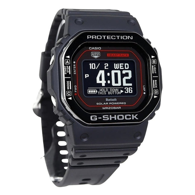 Casio G-shock Move G-Squad Digital Smartphone Link Bio-Based Resin Strap Solar DW-H5600MB-1A4 200M Men's Watch