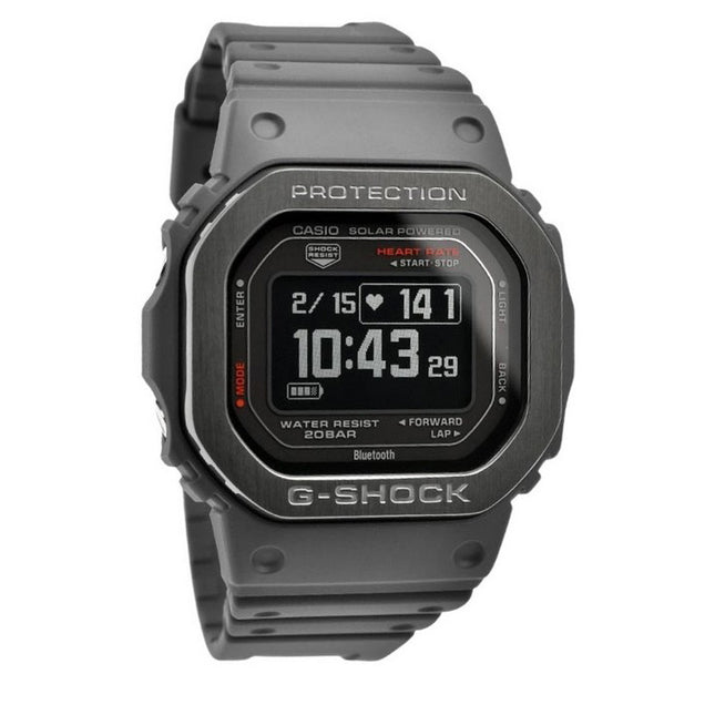 Casio G-Shock G-Squad Digital Smartphone Link Bluetooth Bio Based Resin Solar DW-H5600MB-8 200M Men's Watch