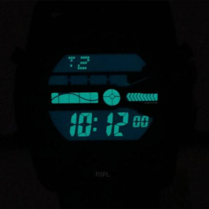 Diesel Master Chief Digital Silicone Strap Black Dial Quartz DZ2158 Men's Watch