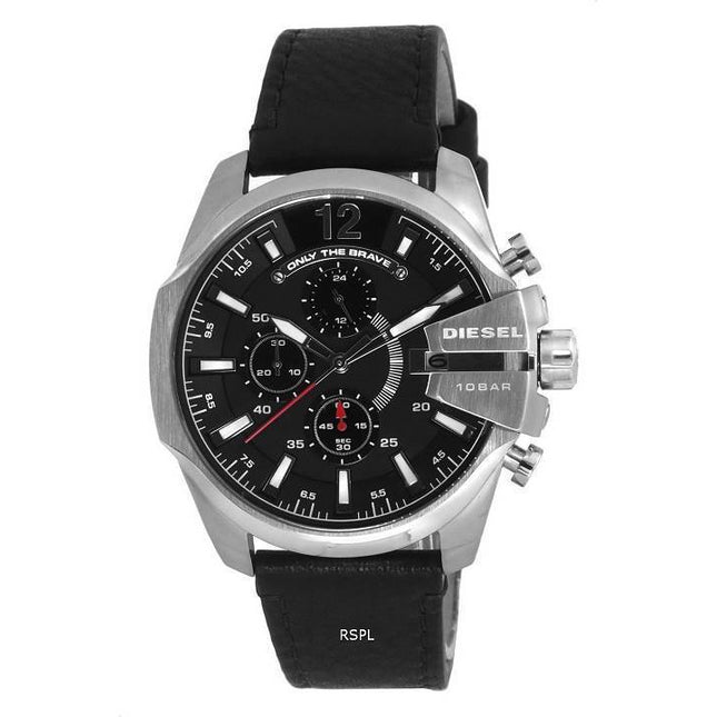 Diesel Baby Chief Chronograph Black Dial Quartz DZ4592 100M Mens Watch