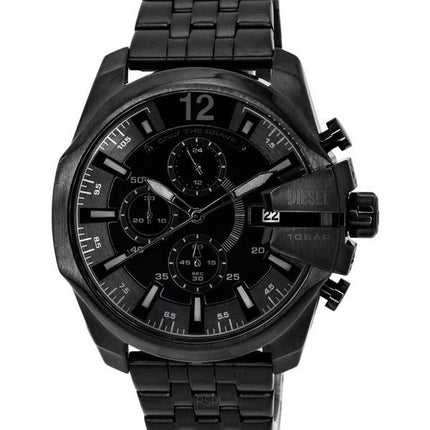 Diesel Baby Chief Chronograph Stainless Steel Black Dial Quartz DZ4617 Men's Watch