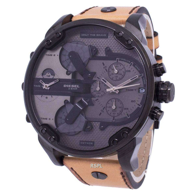 Diesel Mr.Daddy 2.0 "Only The Brave" Chronograph Quartz DZ7406 Men's Watch