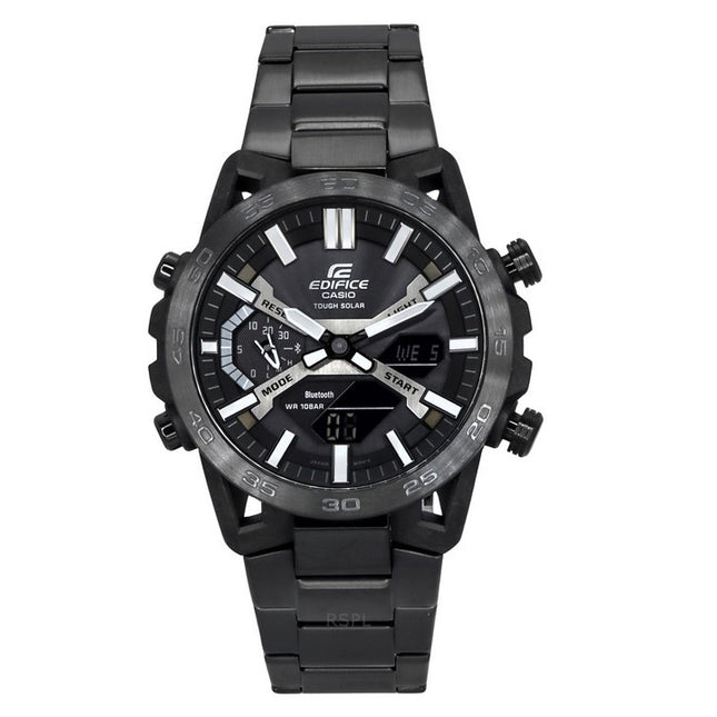 Casio Edifice Sospensione Analog Digital Smartphone Link Tough Solar ECB-2000DC-1B 100M Men's Watch