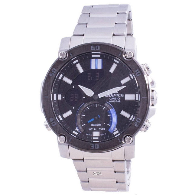 Casio Edifice Smartphone Quartz Link ECB-20DB-1A ECB20DB-1 100M Mens Watch