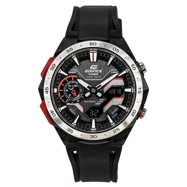 Casio Edifice Windflow Mobile link Analog Digital Black Dial Solar ECB-2200P-1A 100M Men's Watch