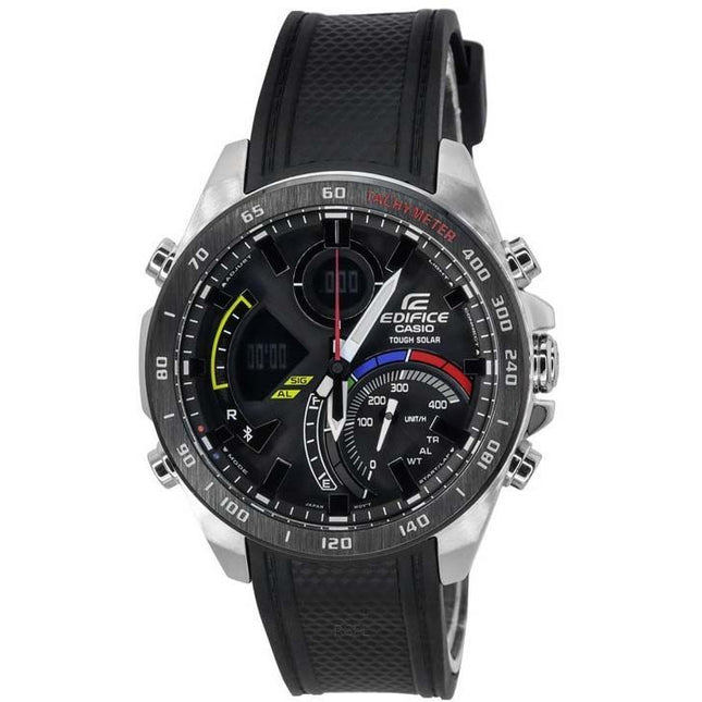 Casio Edifice Racing Multicolor Series Mobile Link Analog Digital Solar ECB-900MP-1A 100M Men's Watch