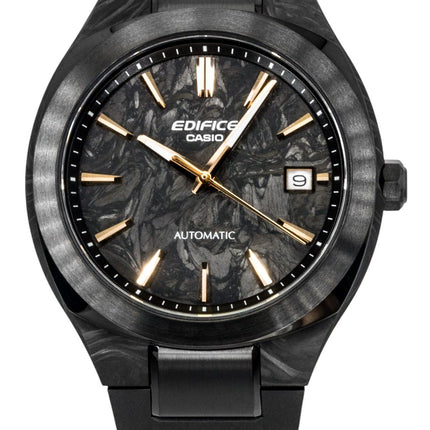 Casio Edifice Analog Resin Strap Black Dial Automatic EFK-200XPB-1A 100M Men's Watch