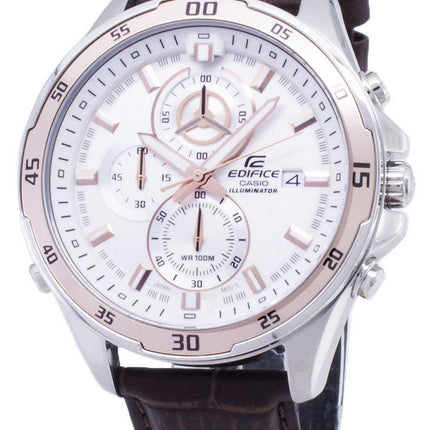 Casio Edifice EFR-547L-7AV EFR547L-7AV Chronograph Illuminator Analog Men's Watch